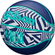 Мяч баскетбольный Wilson NBA DRV Plus Dazzle Camo BSKT Indigo Size 5 (WZ3016102XB5) - изображение 3