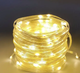 Уличная светодиодная гирлянда Капли Росы, 100 LED, 10 м, 8 режимов свечения, силиконовый провод, теплый белый свет - изображение 2