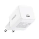 Мережевий зарядний пристрій UGREEN X513 USB-C 30W QC4.0 PD3.0 GaN Fast Charger White (65009) - зображення 1