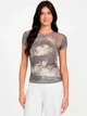 Футболка жіноча Guess 339171861 L Коричнева (1159862913) - зображення 1