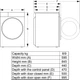 Пральна машина HISENSE WF5I8043BWF - зображення 12