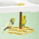 Игрушка для попугаев Lesko N365001 Вертушка Yellow для птиц ветряк колесо - изображение 3
