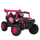 Дитячий електромобіль Bambi Racer M 6347EBLR-8, пульт 2.4G, Bluetooth, колеса EVA, рожевий - зображення 1