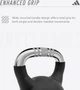 Гиря Adidas Kettlebell черный Унисекс 4 кг - изображение 5