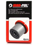 Кольцевые коронки вольфрамовые 4 шт. универсальные ∅33; 53; 67; 73 мм Mar-Pol SE1058 - изображение 6