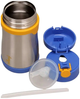 Термокружка 290 мл с трубочкой для детей нержавеющая сталь Thermos SE1116 - изображение 5