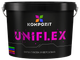 Фарба гумова універсальна UNIFLEX Kompozit, 0,9 кг, Чорний RAL 9011 - изображение 2