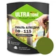 Емаль алкідна глянсова ULTRAtone ПФ-115 2,8 кг Хакі - изображение 1
