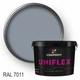 Фарба гумова універсальна UNIFLEX Kompozit, 0,9 кг, RAL 7011 - изображение 1