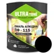 Емаль алкідна глянсова ULTRAtone ПФ-115 2,8 кг Чорна - изображение 1