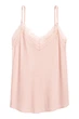 Майка H&M світло-рожевий KTKAP614 S - зображення 2
