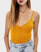 Топ Bershka гірчичний AJLLN514 XS - зображення 4