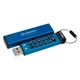 USB Flash Kingston IronKey Keypad 200, 32 Гб., Синій - 409076 - зображення 2