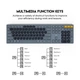 Клавіатура та миша Fantech Go WK895, Сірий - 443474 - зображення 7