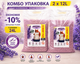 Соєвий наповнювач для котячого туалету TOP CAT - лаванда, Набір 2 шт х 12 л (10 кг) - изображение 1