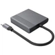 Док-станция Cablexpert A-CM-HDMIFDPF-01, Серый - 714654 - изображение 2