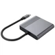 Док-станция Cablexpert A-CM-HDMIFDPF-01, Серый - 714654 - изображение 3