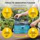 Аккумуляторный опрыскиватель 2500МА Dozer 33х16.5х27см 5л для удобрения дезинфекции сада теплицы синий - изображение 8