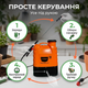 Акумуляторний обприскувач 38х18,5х53см 16л для добрива дезинфекції напруга 12В садовий ранцевий помаранчевий - зображення 8