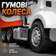 Вантажівка на радіокеруванні 29 см, світло і звук, фура на пульті 2.4GHz, акумулятор, 2 режими швидкості, гумові колеса, арт. 6715 - зображення 8