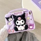 Чехол детский Silikon Power с подставкой и ремешком Apple iPad 11 (A16) 2025 Kuromi purple - изображение 2