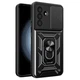 Чехол Primo Shockproof для Samsung Galaxy A37 5G (SM-A376) - противоударный, с подставкой и шторкой для камеры - Black - изображение 6