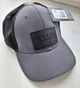 Тактична бейсболка 5.11 Tactical Topo Box Vent-Tac сіра з чорним розмір універсальний - зображення 3