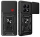 Чехол Primo Shockproof для Xiaomi Redmi Note 15 4G - противоударный, с подставкой и шторкой для камеры - Black - изображение 4