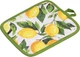 Набор прихваток для кухни ARDESTO Sicilian lemons 18х20 см + 18х30 см зеленый (ART14LM) - изображение 4
