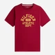 Футболка хлопковая длинная мужская Tommy Hilfiger 979676146 2XL Бордовая (1159862845) - изображение 5