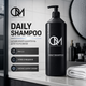 Ежедневный шампунь для волос QM Daily Shampoo 1000 мл pH 5.5 для мягкого очищения кожи головы - изображение 1