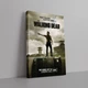 Інтер'єрна картина Ходячі мерці, Рік Граймс з револьвером, The Walking Dead, TWD, Rick Grimes, постер по серіалу, 42×28 см (id0039) - зображення 2