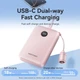 УМБ Vention 10000mAh 22.5W Fast Charging Pink (FKAP0-C) - изображение 6