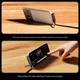 Кабель з підставкою Remax Enjoy Phone Stand Type-C to Lightning 30W 1.2m Black (CB53-Lightning-BK) - зображення 3