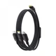 Кабель Baseus Silky One-for-Three Fast Charging Type-C to Micro USB+Lightning+Type-C 100W 1.5m Cluster Black (P10377706123-00) - зображення 2