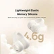 Бездротові навушники Baseus Bass 15 Clip Open-Ear TWS Stellar White (A00079500223-00) - зображення 10