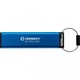 USB флеш накопитель Kingston 128GB IronKey Keypad 200 Type-C Encrypted Blue USB 3.2 (IKKP200C/128GB) - изображение 3