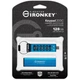 USB флеш накопитель Kingston 128GB IronKey Keypad 200 Type-C Encrypted Blue USB 3.2 (IKKP200C/128GB) - изображение 6