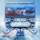 Охлаждающая подставка для ноутбука ICE COOREL Q10, настольная подставка для охлаждения ноутбука, планшета, игрового ноутбука, регулируемая скорость охлаждения, подходит для Lenovo Legion, Dell Thunder, ThinkPad. - изображение 8