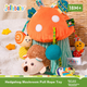 Игрушка-подвеска Jollybaby «Ёжик-гриб» для коляски, для тренировки хвата, для младенцев 0-1 года - изображение 5