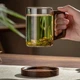 Кружка CRISTALGLASS детская стеклянная термостойкая с цветочным рисунком - изображение 6