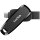 Флеш-накопитель SanDisk 64 ГБ Type-C USB3.2 Dual Drive DDC6 черного цвета для телефонов и компьютеров, устройство хранения данных большой емкости с двумя интерфейсами. - изображение 12