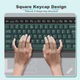 Комплект дротовий A4Tech F1010Q USB Grey - зображення 6