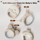 Набор подарочный Disney Baby Rattle с прорезывателем и соской для новорожденных - изображение 8