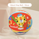 Мяч Fisher-Price игрушечный бесшумный для хлопков, эластичный, 18см, подарочный - изображение 5