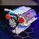 Конструктор ONEBOT Модель двигателя V6 - изображение 11