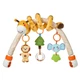 Подвесной колокольчик для детской кроватки Tumama Kids, погремушка для новорожденных, подвесной кулон для коляски или колыбели, погремушка двойного назначения для автомобиля или кроватки. - изображение 11