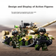 Конструктор SEMBO Strong Nation Heroic Wind Основной боевой танк ZTZ-96B - изображение 7