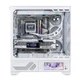 VALKYRIE VK03 WHITE Білий ігровий корпус ATX, підтримує водяне охолодження 360 мм, 6,2-дюймовий сенсорний екран, панорамний огляд 270° - изображение 8