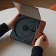 CD-плеєр Syitren R300 портативний з Bluetooth у стилі ретро, коричневий під дерево - зображення 5